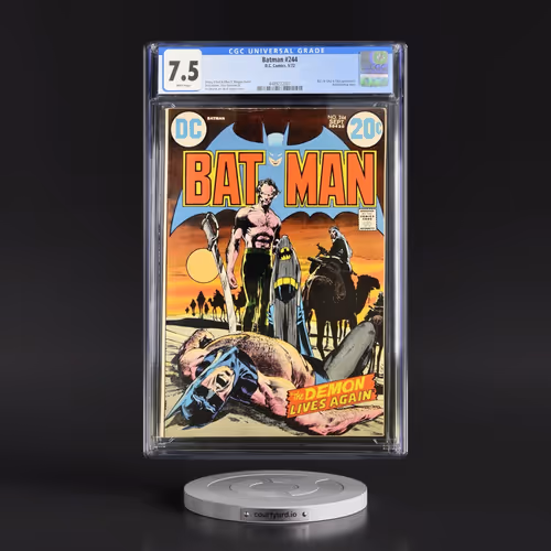 Batman #244 CGC 7.5 White Pages (DC Comics, 9/72)