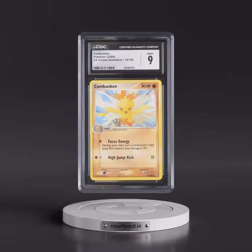 2006 EX Crystal Guardians #16/100 Combusken (CGC 9 MINT)