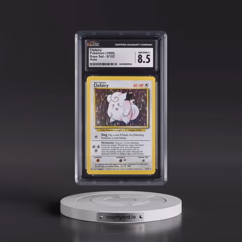 1999 Base Set #5/102 Clefairy - Holo (CGC 8.5 NM-MT+)