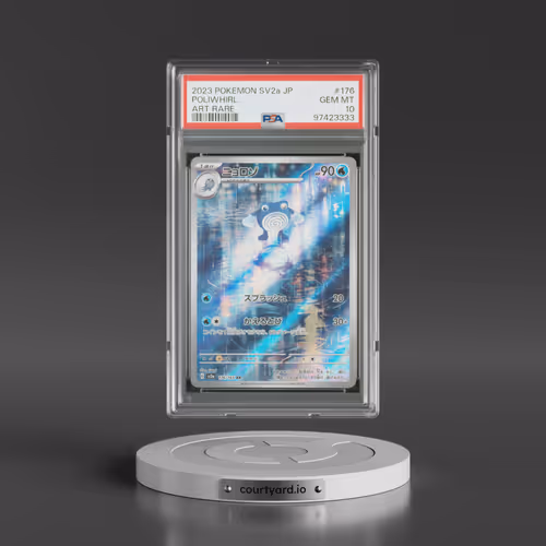 2023 Pokémon Sv2a-Pokemon 151 #176 Poliwhirl - Art Rare (PSA 10 GEM MINT)