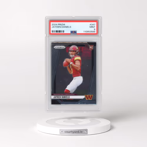 2024 Panini Prizm #347 Jayden Daniels (PSA 9 MINT)