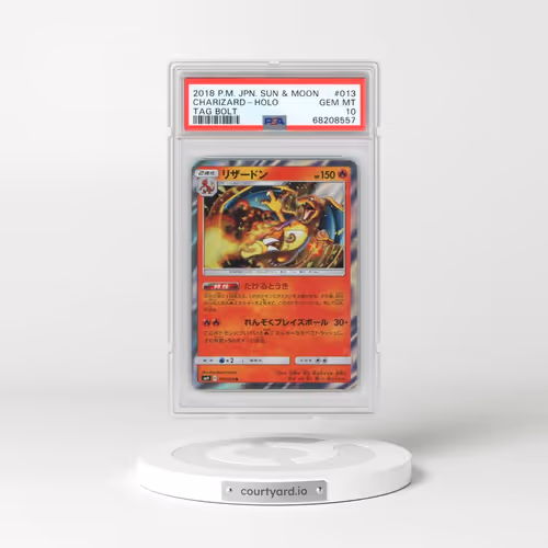 2018 Pokémon Sun & Moon Tag Bolt #013 Charizard - Holo (PSA 10 GEM MINT)