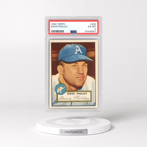 1952 Topps #226 Dave Philley (PSA 6 EX-MT)