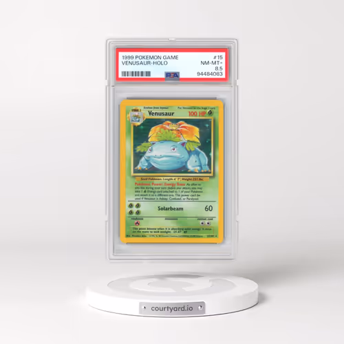 1999 Pokémon Game #15 Venusaur - Holo (PSA 8.5 NM-MT+)