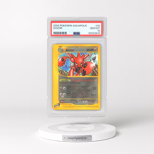 2003 Aquapolis #32 Scizor (PSA 10 GEM MINT)
