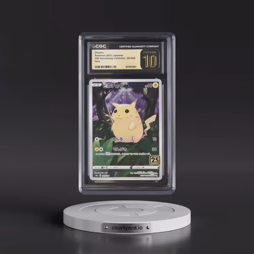 2021 25th Anniversary Collection #001/028 Pikachu - Holo (CGC 10 PRISTINE)