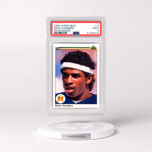 1990 Upper Deck #13 Deion Sanders - Star Rookie (PSA 9 MINT)