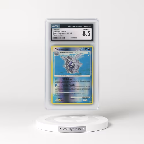 2007 Secret Wonders #47/132 Cloyster - Reverse Holo (CGC 8.5 NM-MT+)