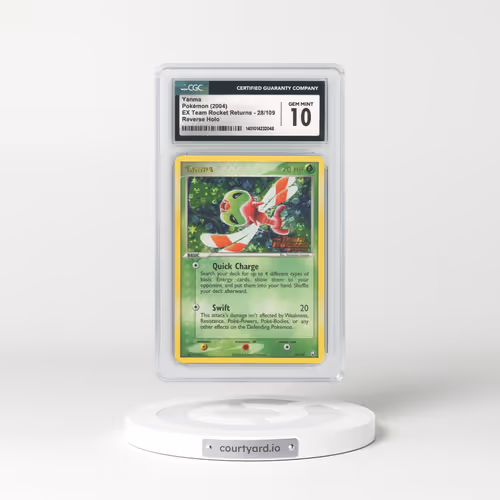 2004 EX Team Rocket Returns #28 Yanma - Holo (CGC 10 GEM MINT)