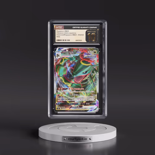 2022 Charizard VSTAR vs Rayquaza VMAX - s0 #016/030 Rayquaza VMAX - Holo (CGC 10 PRISTINE)