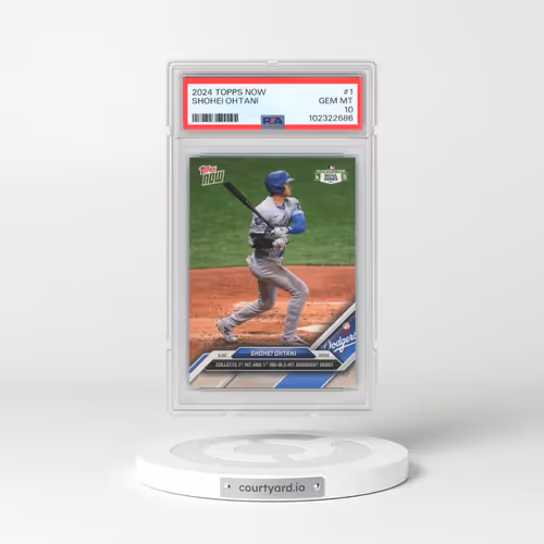 2024 Topps Now #1 Shohei Ohtani (PSA 10 GEM MINT)