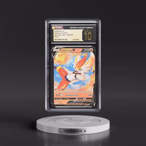 2021 Shining Fates #018/072 Cinderace V - Holo (CGC 10 PRISTINE)
