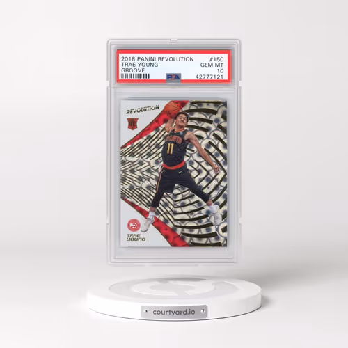2018 Panini Revolution #150 Trae Young - Groove (PSA 10 GEM MINT)