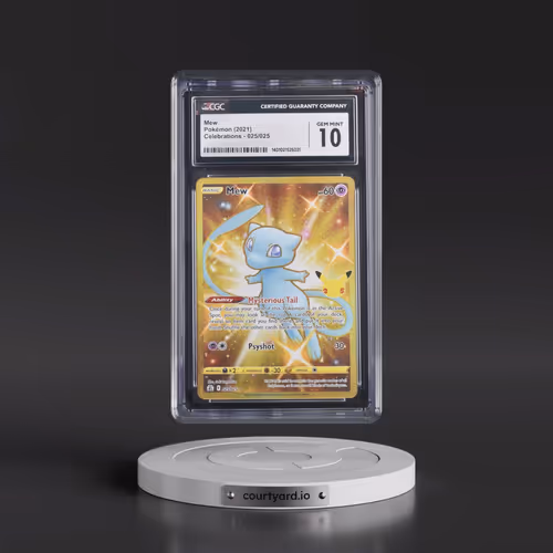 2021 Celebrations #025/025 Mew - Ultra Rare Holo (CGC 10 GEM MINT)