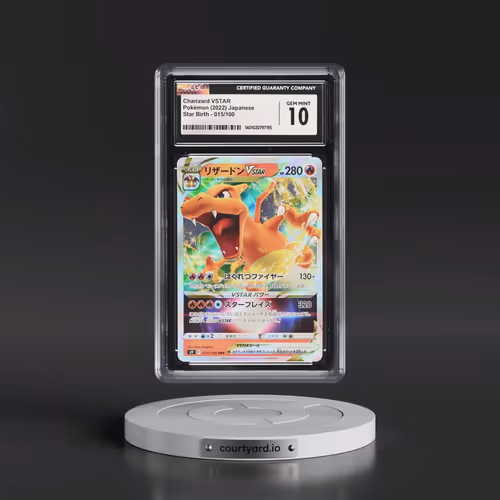 2022 Star Birth #015/100 Charizard VSTAR - Holo (CGC 10 GEM MINT)