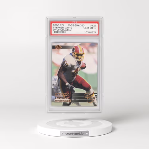 2000 Collector's Edge Graded #127 Stephen Davis - Uncirculated (PSA 10 GEM MINT)