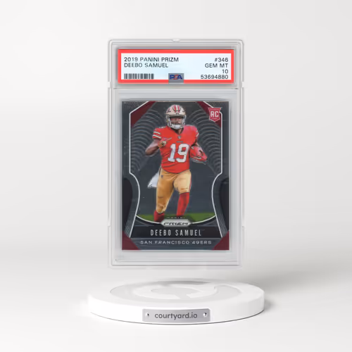 2019 Panini Prizm #346 Deebo Samuel (PSA 10 GEM MINT)