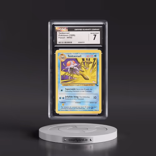 1999 Fossil #44/62 Tentacruel (CGC 7 NM)