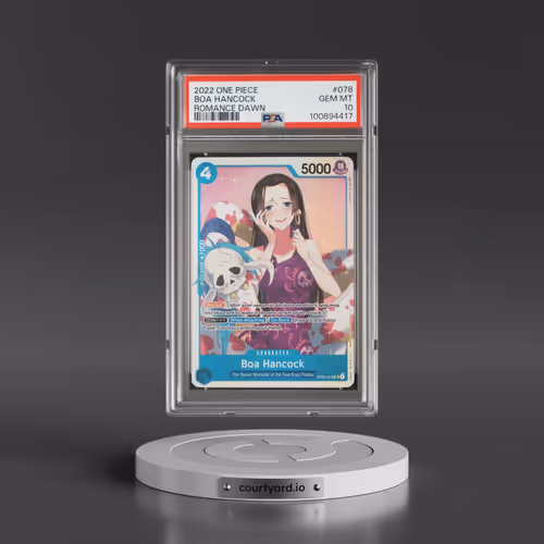 2022 One Piece Romance Dawn #078 Boa Hancock (PSA 10 GEM MINT)