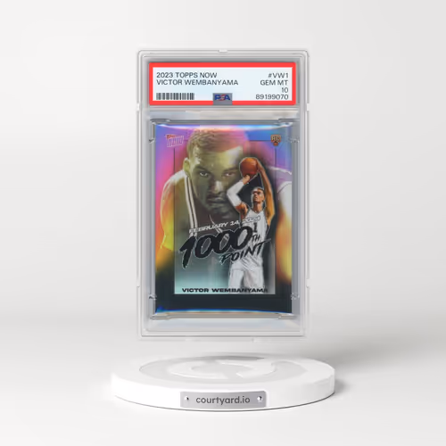 2023 Topps Now #VW1 Victor Wembanyama (PSA 10 GEM MINT)