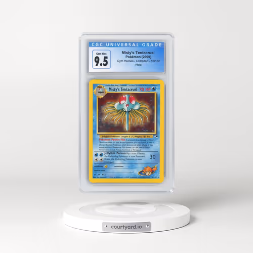 2000 Gym Heroes #10/132 Misty's Tentacruel - Holo (CGC 10 GEM MINT)