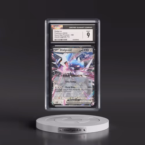 2023 Black Star Promos - Scarlet & Violet SVP EN #180 Dialga ex - Azure Legends Tin (Holo) (CGC 9 MI
