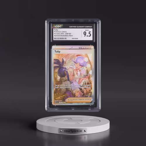 2023 Pokémon Par EN-Paradox Rift #259 Tulip - Special Illustration Rare (CGC 9.5 MINT+)
