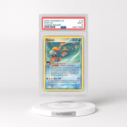 2006 EX Legend Maker #18 Huntail (PSA 9 MINT)