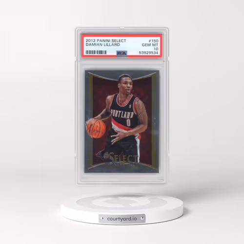 2012 Panini Select #150 Damian Lillard (PSA 10 GEM MINT)