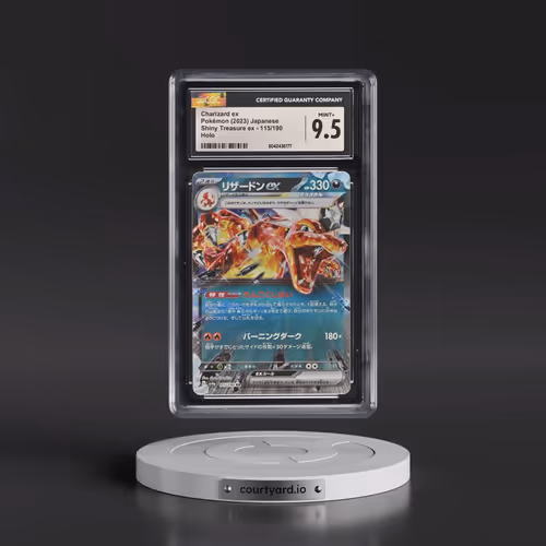 2023 Shiny Treasure ex #115/190 Charizard ex - Holo (CGC 9.5 MINT+)