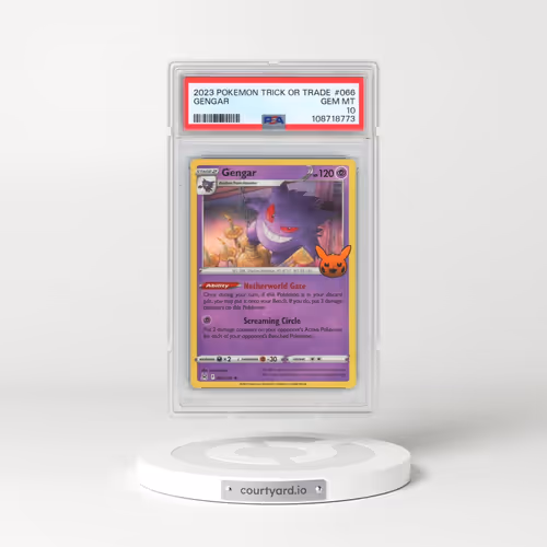 2023 Pokémon Trick or Trade #066 Gengar (PSA 10 GEM MINT)