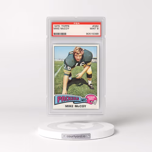 1975 Topps #362 Mike McCoy (PSA 9 MINT)