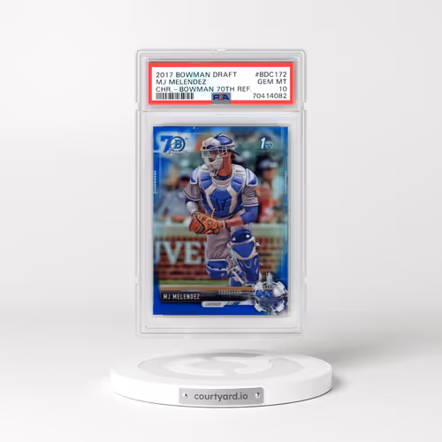 2017 Bowman Draft #BDC172 MJ Melendez - Chrome-Bowman 70th Refractor (PSA 10 GEM MINT)