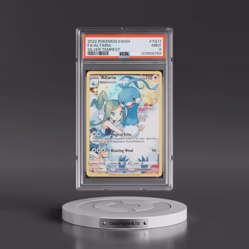 2022 Pokémon Sword & Shield Silver Tempest #TG11 Altaria - Full Art (PSA 9 MINT)