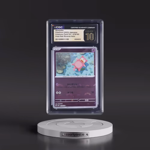 2023 Pokémon Card 151 #079/165 Slowpoke - Reverse Holo Poké Ball (CGC 10 PRISTINE)