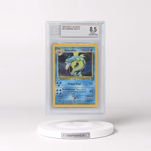 2000 Base Set 2 #7 Gyarados - Holo (BGS 8.5 NM-MT+)