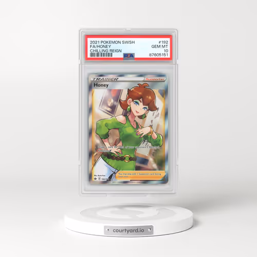 2021 Pokémon Sword & Shield Chilling Reign #192 Honey - Full Art (PSA 10 GEM MINT)
