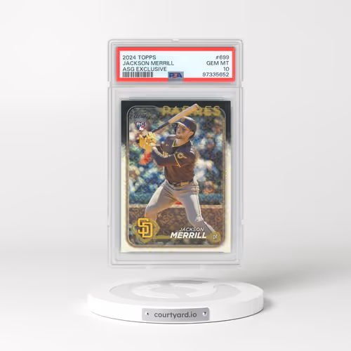 2024 Topps #699 Jackson Merrill - All-Star Game Exclusive (PSA 10 GEM MINT)