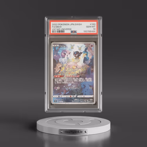 2022 Pokémon Sword & Shield Vstar Universe #183 Mew - Full Art (PSA 10 GEM MINT)