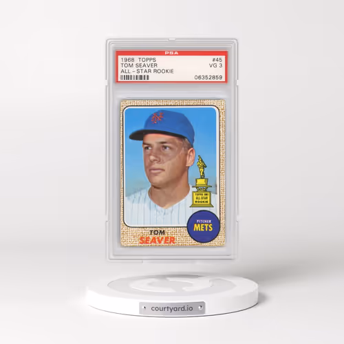 1968 Topps #45 Tom Seaver - All-Star Rookie (PSA 3 VG)