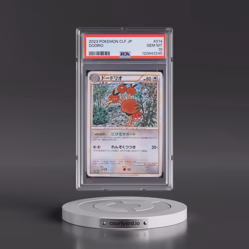 2023 Pokémon Clf-Trading Card Game Classic Venusaur & Lugia EX Deck #014 Dodrio (PSA 10 GEM MINT)