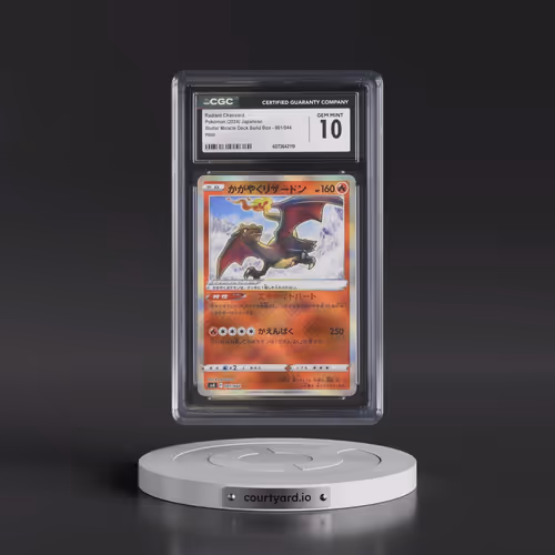2024 Pokémon Svk-Stellar Miracle Deck Build Box #001 Radiant Charizard - Holo (CGC 10 GEM MINT)