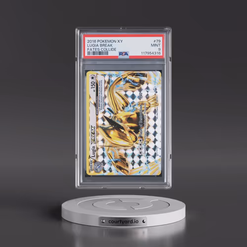 2016 Pokémon XY Fates Collide #79 Lugia Break (PSA 9 MINT)