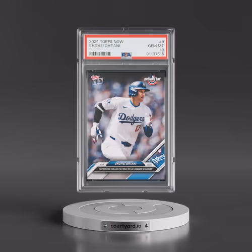 2024 Topps Now #9 Shohei Ohtani (PSA 10 GEM MINT)