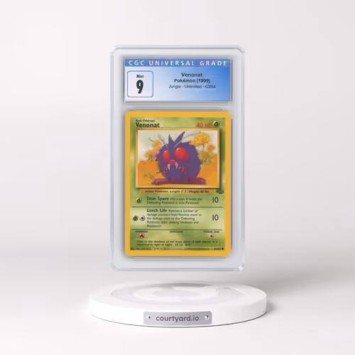 1999 Jungle #63/64 Venonat (CGC 9 MINT)