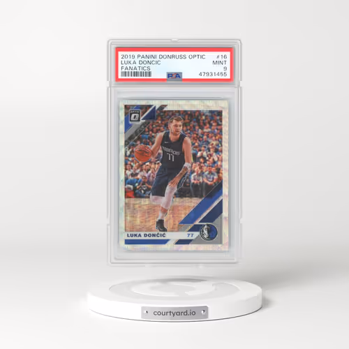 2019 Panini Donruss Optic #16 Luka Doncic - Fanatics (PSA 9 MINT)
