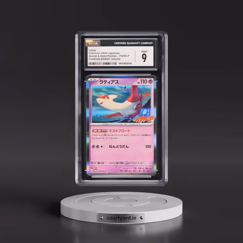 2022 Scarlet & Violet Promos #119/SV-P Latias - CoroCoro Ichiban! January (CGC 9 MINT)
