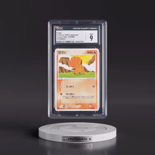 2004 Undone Seal #016/083 Vulpix - 1st Edition (CGC 9 MINT)