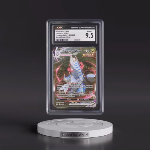 2021 Evolving Skies #220/203 Duraludon VMAX - Secret Rare Holo (CGC 9.5 MINT+)