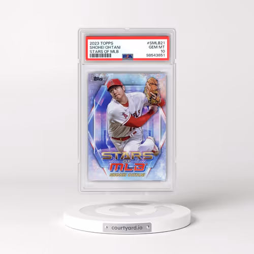 2023 Topps Stars of MLB #SMLB21 Shohei Ohtani (PSA 10 GEM MINT)